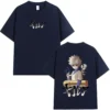 Camiseta de Anime Hunter X Hunter Killua Zoldyck para hombre y mujer, ropa de moda , camiseta de manga corta de algodón de gran tamaño, ropa de calle