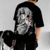 kf-S0c62e91e10934114a668fc8abf11c069C Camiseta, Diseño Jiraiya, Estilo Anime, Unisex, Manga Corta, Retro, Harajuku, Unisex