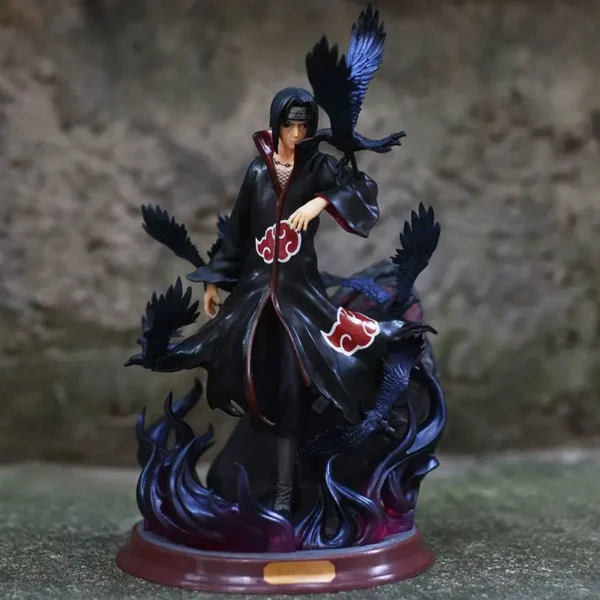 kf-S0f08125992194861ac935177ccb019c0x Estatua Popular de Uchiha Itachi, modelo de Anime, adorno de decoración del hogar, regalo, 28cm