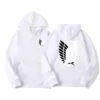 Sudadera con Capucha de Anime Japonés Attack on Titan para Hombre, Primavera Otoño,  Informal, Sudadera con Capucha
