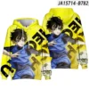 Nueva Sudadera con Capucha de Anime BLUE LOCK , Sudadera Informal de Moda para Todas las Temporadas con Diseño de Blue Lock