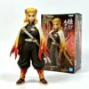 kf-S48b270b793414f8c82a83639c63a806dw-1 Figura de Rengoku Kyoujurou de 15 cm, Kimetsu No Yaiba, Figura de Acción de Anime, Decoración de Colección, Regalo de Cumpleaños, Muñeco Versión Q, Juguete de PVC