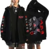 Uchiha Itachi, Nuevo Estilo Japonés de Anime, Moda Y2K Harajuku, Ropa Deportiva Casual Moderna, Chaqueta con Cierre