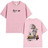 Camiseta de Anime Hunter X Hunter Killua Zoldyck para hombre y mujer, ropa de moda , camiseta de manga corta de algodón de gran tamaño, ropa de calle