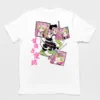 Camiseta de algodón estilo retro americano para adultos y niños, estilo Demon Slayer, estilo dulce y moderno, estilo Harajuku Y2K de Mitsuri Kanroji.