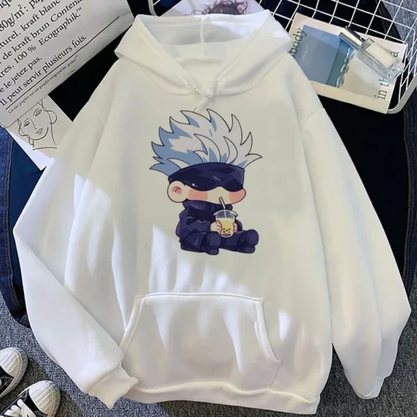 Sudadera Jujutsu Kaisen para mujer, tops de moda, anime japonés, casual, estético.