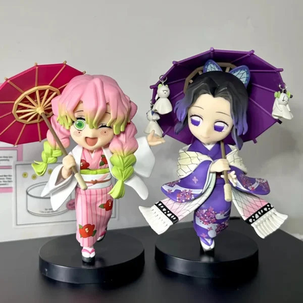 kf-Sf234dba54e474fe397ef694a198bdb36u Figura de Anime Demon Slayer, Kimetsu no Yaiba de 15 cm, Juguete de Regalo